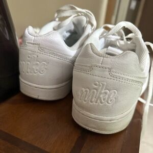 Nike white shoes